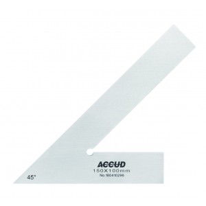 Accud 45° Düz gönye 200x130mm / 846-008-02