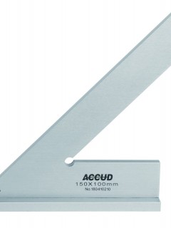 Accud 45° Şapkalı Gönye 120x80mm / 856-005-02 Accud 45° Şapkalı Gönye 120x80mm / 856-005-02