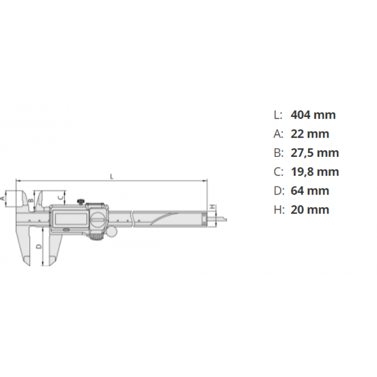 Mitutoyo Dijital Kumpas 300 mm | 500-708-20