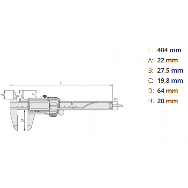 Mitutoyo Dijital Kumpas 300 mm | 500-718-20