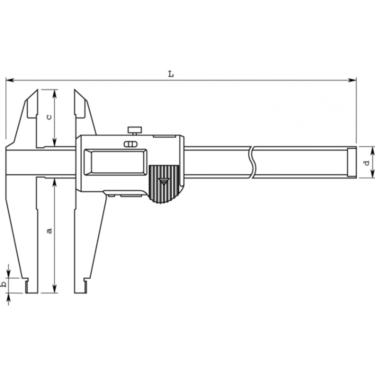 Mitutoyo Dijital Kumpas 0-450 mm | 550-203-10