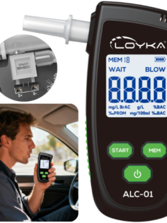 Dijital Alkolmetre | Hassas Promil Ölçüm Cihazı Loyka ALC-01