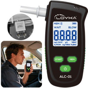 Dijital Alkolmetre | Hassas Promil Ölçüm Cihazı Loyka ALC-01 Dijital Alkolmetre | Hassas Promil Ölçüm Cihazı Loyka ALC-01
