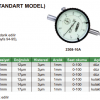 Insize Mekanik Komparatör Saati (Standart Model) 3mm | 2308-3FA