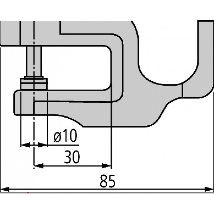Mitutoyo Kalınlık Ölçme Komparatörü 0-20mm | 7305A