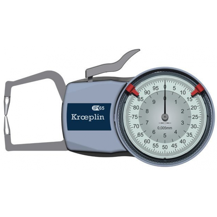 Kroeplin Mekanik Dış Çap Kanal Komparatörü '0-10 mm' | D110