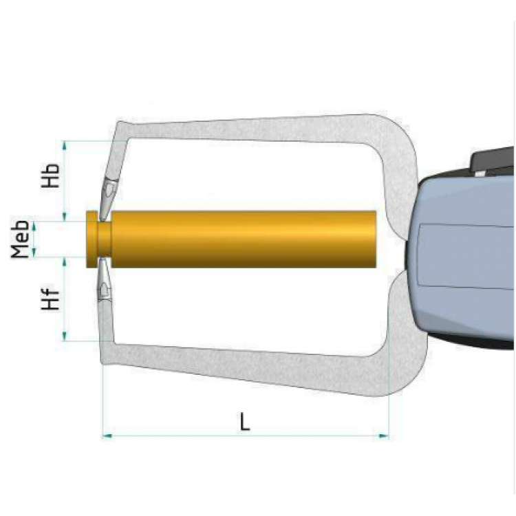 Kroeplin Mekanik Dış Çap Kanal Komparatörü '0-20 mm' | D220