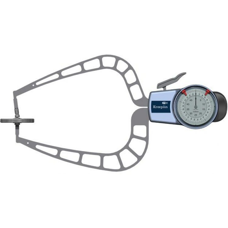 Kroeplin Mekanik Dış Çap Kanal Komparatörü '0-50 mm' | D450T