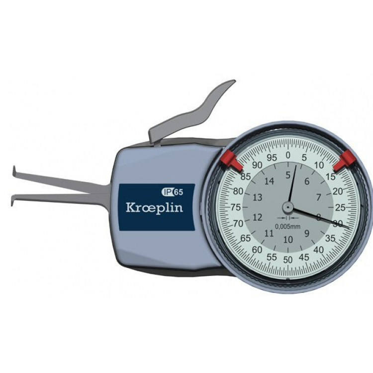 Kroeplin Mekanik İç Çap Kanal Komparatörü '5-15 mm' | H105