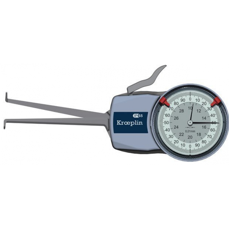 Kroeplin Mekanik İç Çap Kanal Komparatörü '20-40 mm' | H220