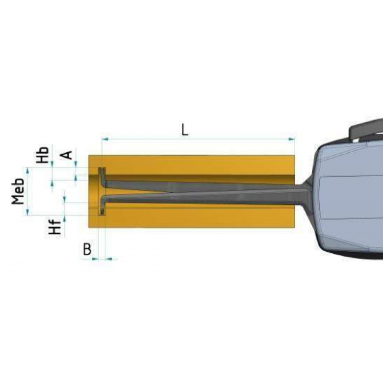 Kroeplin Mekanik İç Çap Kanal Komparatörü '30-50 mm' | H230