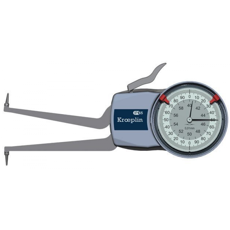Kroeplin Mekanik İç Çap Kanal Komparatörü '40-60 mm' | H240