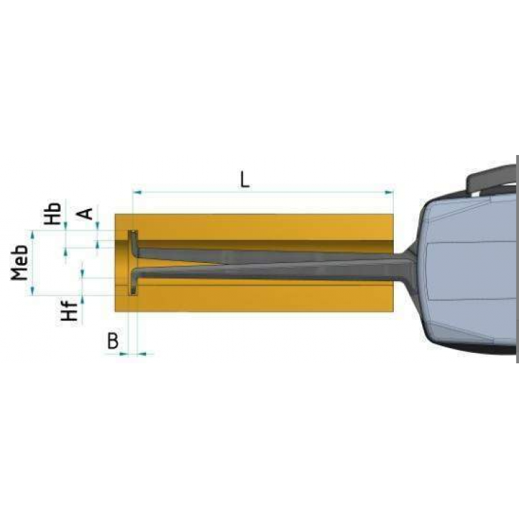 Kroeplin Mekanik İç Çap Kanal Komparatörü '50-70 mm' | H250