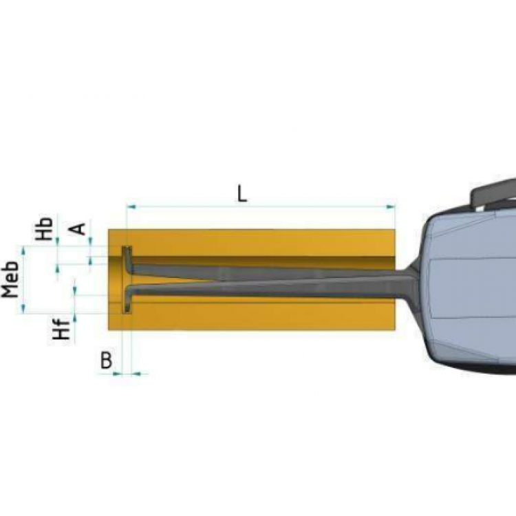Kroeplin Mekanik İç Çap Kanal Komparatörü '60-80 mm' | H260 