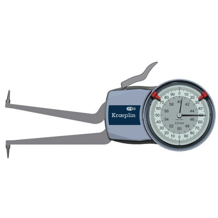 Kroeplin Mekanik İç Çap Kanal Komparatörü '70-90 mm' | H270