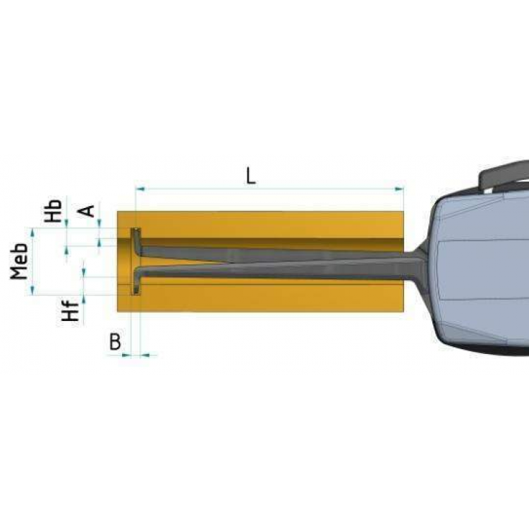Kroeplin Mekanik İç Çap Kanal Komparatörü '70-90 mm' | H270