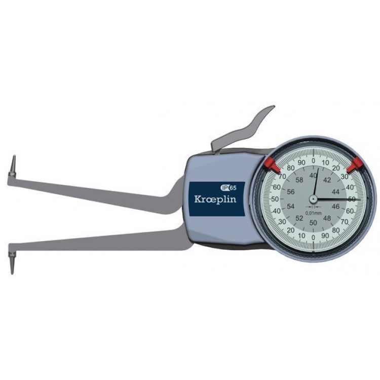 Kroeplin Mekanik İç Çap Kanal Komparatörü '15-60 mm' | H415