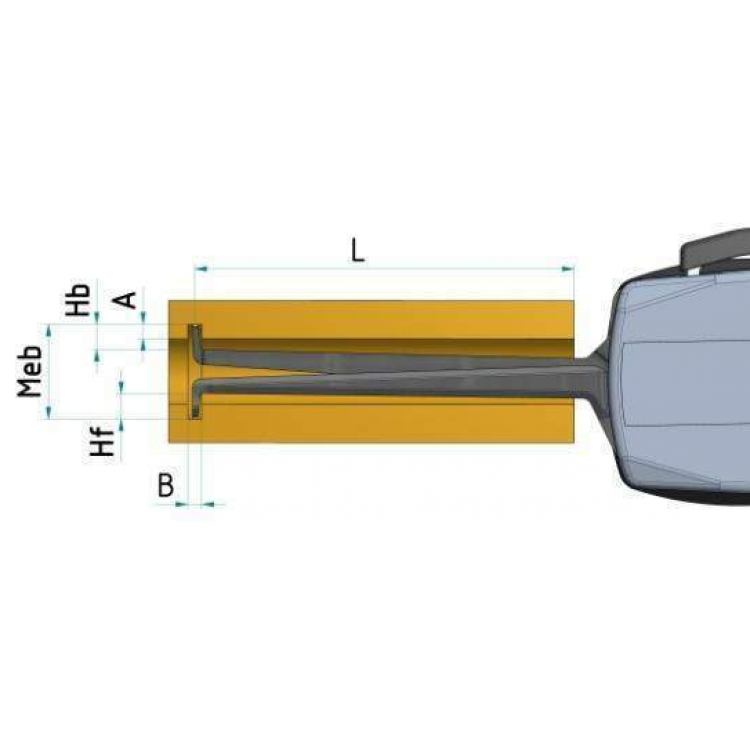 Kroeplin Mekanik İç Çap Kanal Komparatörü '15-60 mm' | H415