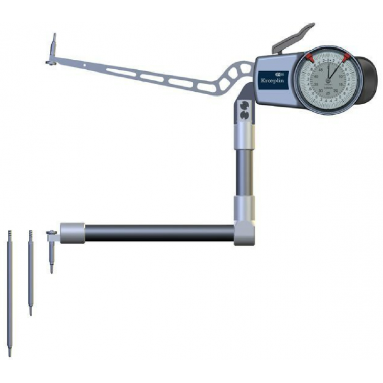 Kroeplin Mekanik İç Çap Kanal Komparatörü '180-310 mm' | H4M180