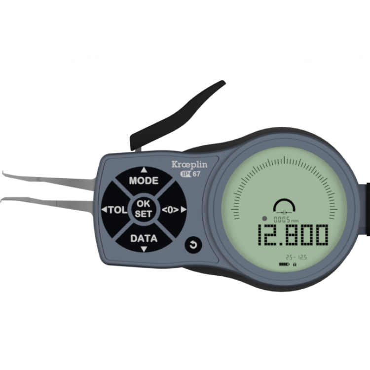 Kroeplin Dijital İç Çap Kanal Komparatörü '2.5-12.5 mm' | L102