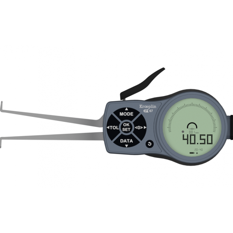 Kroeplin Dijital İç Çap Kanal Komparatörü '20-40 mm | L220