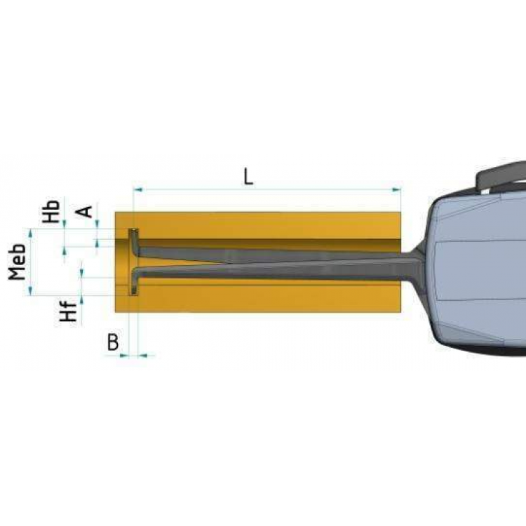 Kroeplin Dijital İç Çap Kanal Komparatörü '30-50 mm' | L230