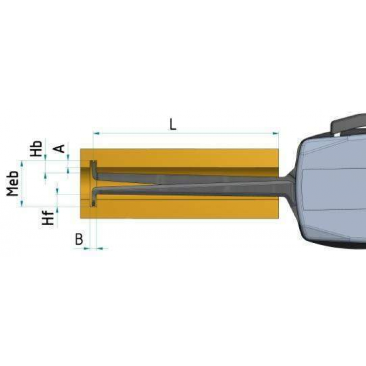 Kroeplin Dijital İç Çap Kanal Komparatörü '40-60 mm' | L240
