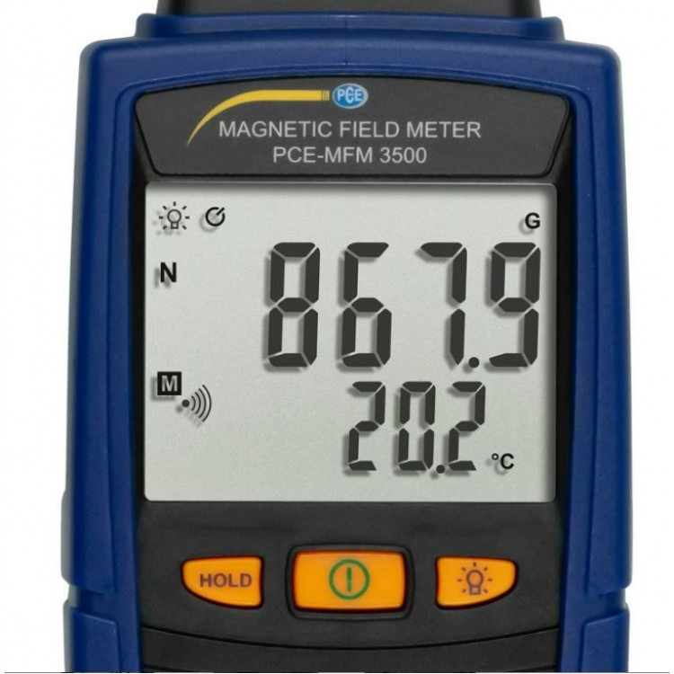 PCE-MFM 3500 Gaussmetre | 30.000 Gauss | Geniş Ölçüm Aralığı