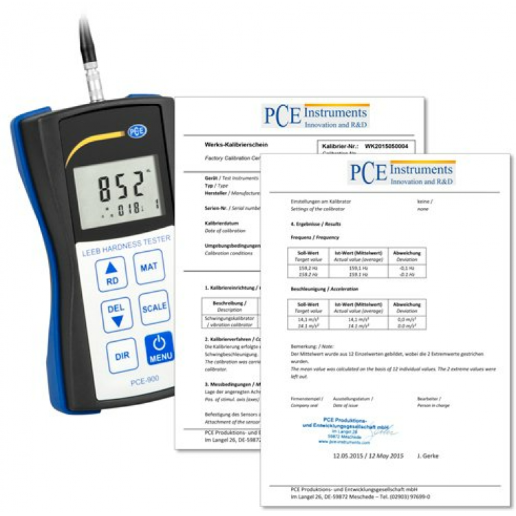 PCE Sertlik Ölçüm Cihazı | PCE-900