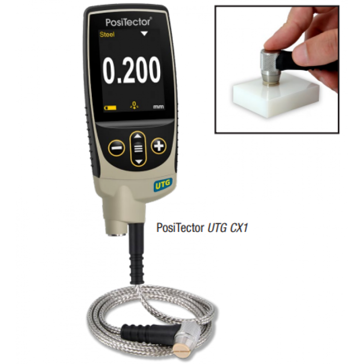PosiTector UTG - Ultrasonik Duvar Kalınlığı Ölçer | POSITECTOR UTG- CX (Aşırı Korozyon Probu)