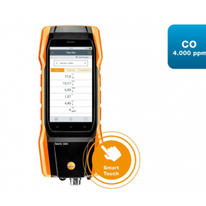 Testo 300 Baca Gaz Analiz Cihazı (Akıllı Dokunmatik Ekran)