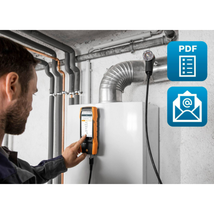 Testo 300 Baca Gaz Analiz Cihazı (Akıllı Dokunmatik Ekran)