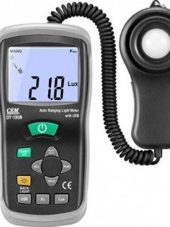 Cem DT-1309 Işık Ölçer Lüksmetre "Bilgisayara Bağlanabilir"