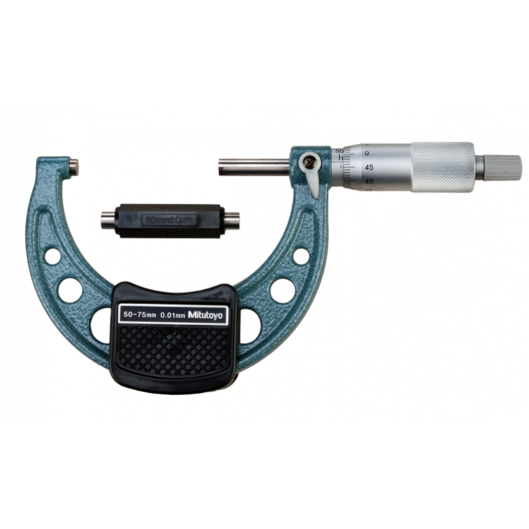 Mitutoyo Hafif ve Atölye Tipi Dış Çap Mikrometreleri 50-75 mm | 103-139-10