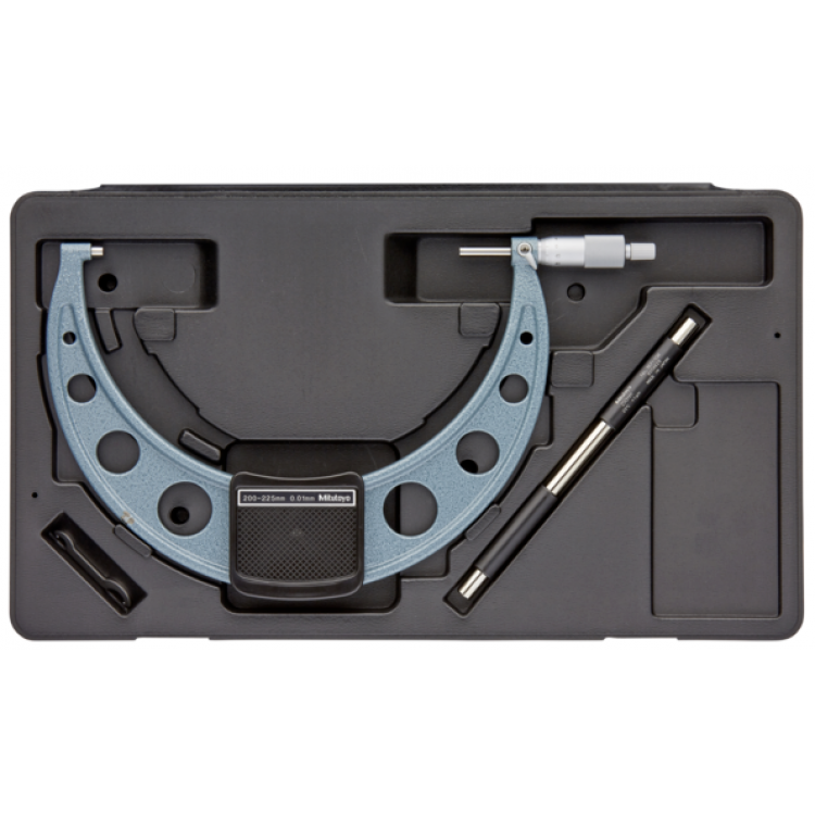 Mitutoyo Hafif ve Atölye Tipi Dış Çap Mikrometreleri 200-225 mm | 103-145-10
