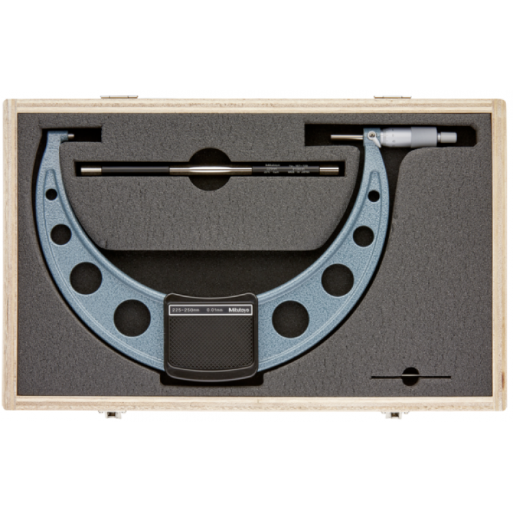 Mitutoyo Hafif ve Atölye Tipi Dış Çap Mikrometreleri 225-250 mm | 103-146-10