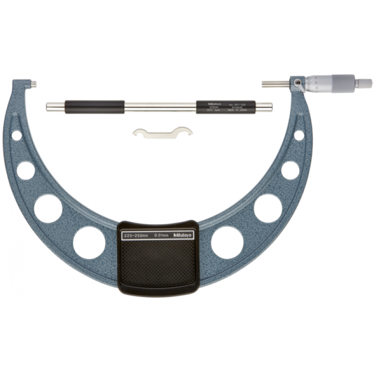 Mitutoyo Hafif ve Atölye Tipi Dış Çap Mikrometreleri 225-250 mm | 103-146-10