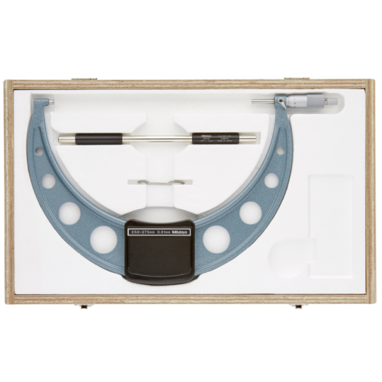 Mitutoyo Hafif ve Atölye Tipi Dış Çap Mikrometreleri 250-275 mm | 103-147-10