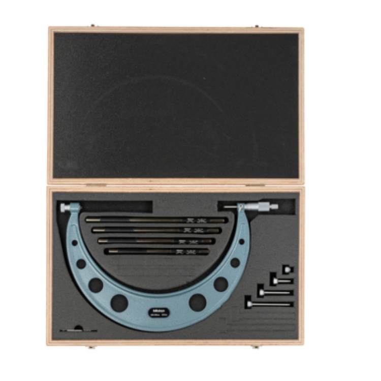 Mitutoyo Değiştirilebilir Uçlu Dış Çap Mikrometresi 200-300 mm | 104-141A