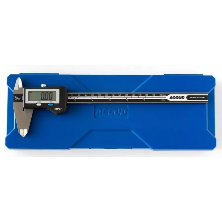 Accud Dijital Kumpas 200 mm IP67 | 112-008-11H