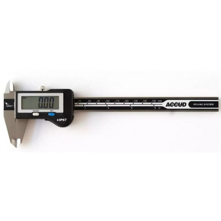 Accud Dijital Kumpas 150 mm IP67 | 112-006-11H