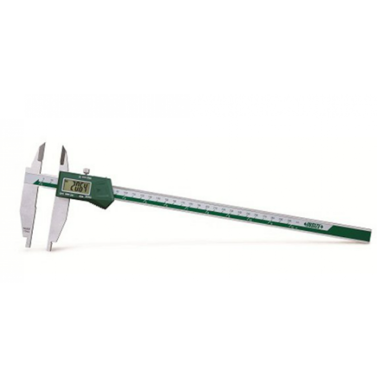 Insize 1171-200 Çift Çeneli Dijital Kumpas Çene Boyu 60mm 0-200mm I 1171-200