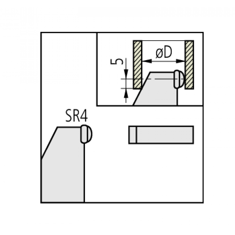 Mitutoyo Disk Ölçü Yüzlü Mikrometre 0-25mm | 123-101
