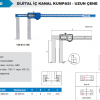Accud Dijital İç Çap Kumpası-Pimli 136 Serisi - Uzun Çeneli50-300mm/136-012-12