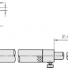 Mitutoyo Mekanik İç Çap Mikrometresi 50-75mm, 0,01mm | 145-187
