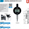 Accud Dijital Komparatör Saati 5mm /0,2" / 214-005-12