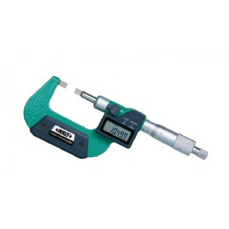 Insize 3532-25A Dijital Mikrometre Bıçak Ağızlı 0,75mm 0-25mm I 3532-25A