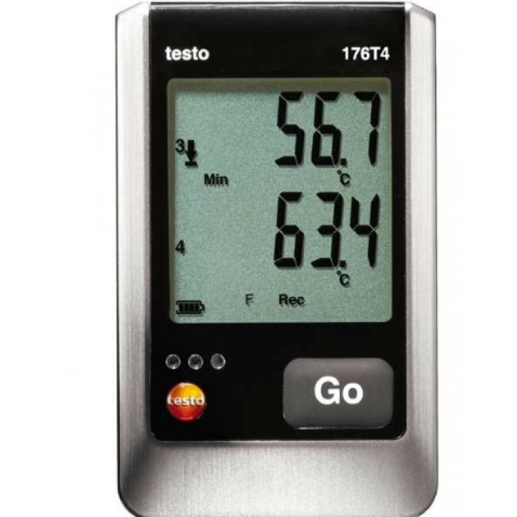 Testo 176T4 Sıcaklık Kayıt Cihazı 4 Kanallı
