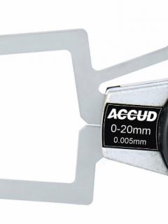 Accud Dijital Dış Çap Kanal Komparatörü 0-20 mm / 422-020-11