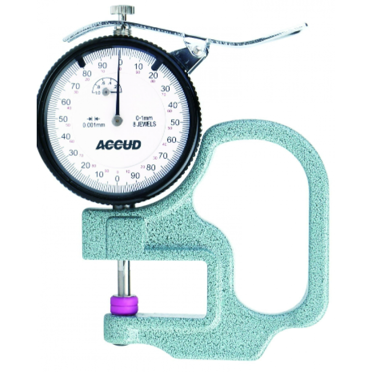 Accud Mekanik Kalınlık Komparatörü 0-1mm / 443-001-01